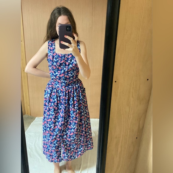 Vintage Floral Dress - Picture 1 of 11